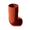 Купить колено трубы водосточное 135° ПВХ красное в Гомеле