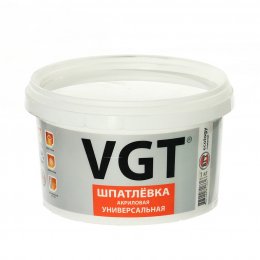 Шпатлевка универсальная для наружных и внутренних работ VGT, 1,7 кг
