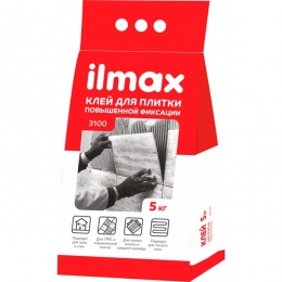 Клей для плитки повышенной фиксации ILMAX 3100, 5 кг