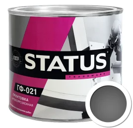 Грунтовка ГФ-021 STATUS серая 0,8 кг