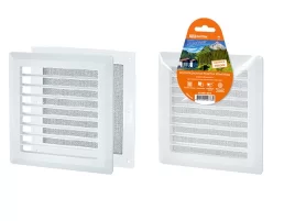 Решетка вентиляционная разъем.с моск. сеткой 203х203 