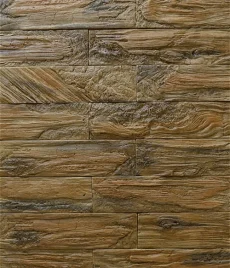 Кирпич Древесный скол бежевый 240х62х10