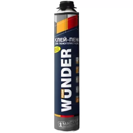 Клей-пена для теплоизоляции WUNDER всесезонная 750 мл