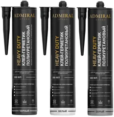 Клей герметик ЧЕРНЫЙ полиуретановый 470 гр/330мл