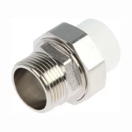 Муфта комбинированная разъемная НР 20*3/4 полипропилен