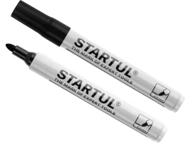 Маркер промышленный перманентный фетровый черный STARTUL PROFI (толщ. линии 2,0 мм)