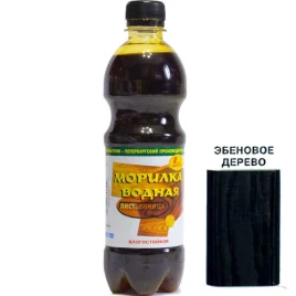 Морилка водная влагостойкая ЭБЕНОВОЕ ДЕРЕВО, 0,5 л