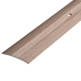 Порог алюминиевый А5-37мм - Дуб выбеленный №173, 1,35м