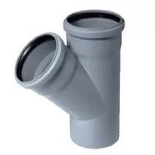 Тройник канализационный ПП 110х110х45