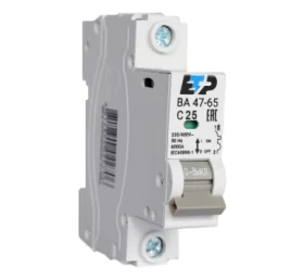 Автоматический выключатель ВА 47-65, 1Р 25А ЕТР