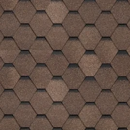 Shinglas гибкая черепица "Ультра" Самба Янтарь