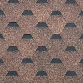 Shinglas гибкая черепица "Кадриль" Дуб