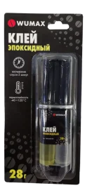 Клей эпоксидный по металлу 28 гр WUMAX