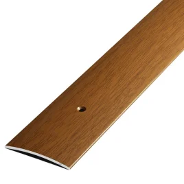 Порог алюминиевый А5-37мм - Орех №088, 1,35м