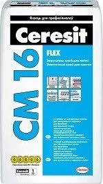 Высокоэластичный клей для плитки CM 16, 25кг