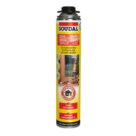 Монтажная пена пистолетная "Soudal" ОКНА ДВЕРИ 750 мл