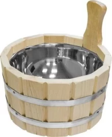 Шайка 3,5л с нержавеющей вставкой