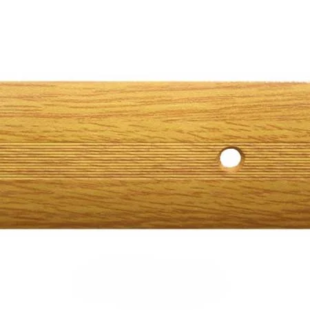 Порог алюм А5-37мм - Дуб светлый №082, 1,35м в Гомеле