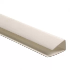 Профиль ПВХ стартовый (П-образный), 3м фото 1