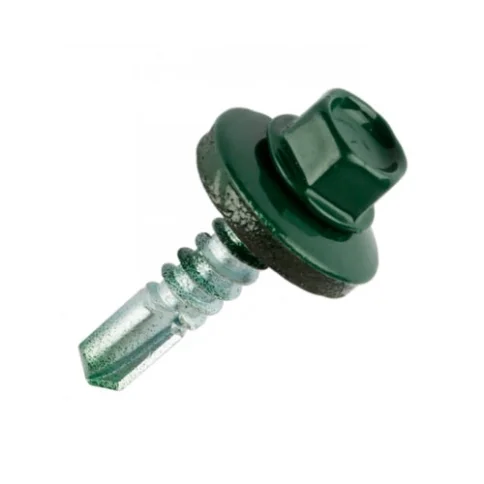 Кровельный саморез 5,5 х 19 зеленый в Гомеле