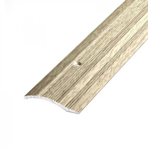 Порог алюминиевый А5-37мм - Дуб беленый №087, 0,9м в Гомеле