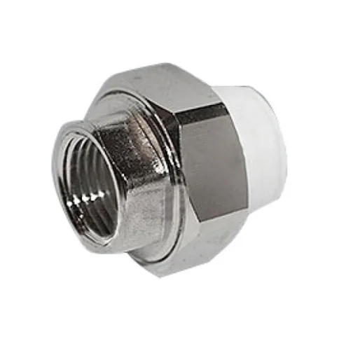 Купить муфту комбинированную разъемную ВР 25*1/2 полипропилен в Гомеле