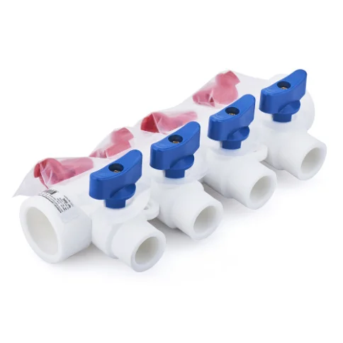 Коллектор с шаровым краном универсальный PPR 25*20/2 в Гомеле