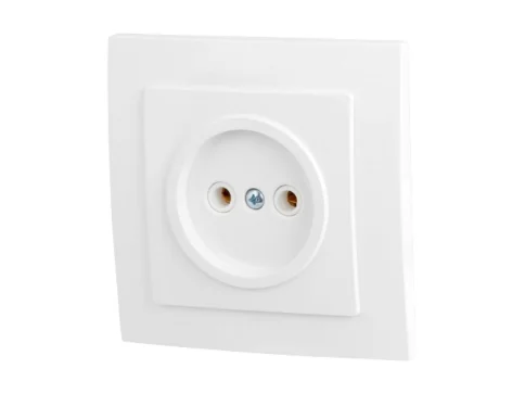 Розетка 1-ая (скрытая, б/з) белая, ЮПИТЕР (JP7420-02) в Гомеле
