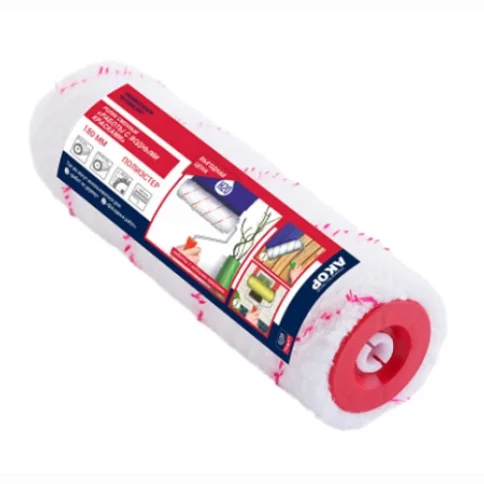 Ролик "Мастер" L240 для работ с водными красками (полиакрил D8мм, ворс 12мм) в Гомеле