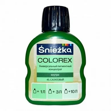 Краситель Colorex №45 салатовый 100 мл в Гомеле