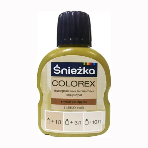 Краситель Colorex №61 песочный 100 мл в Гомеле