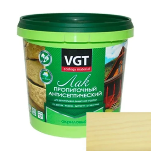 Лак акриловый пропиточный с антисептиком дуб сосна, 0,9кг в Гомеле