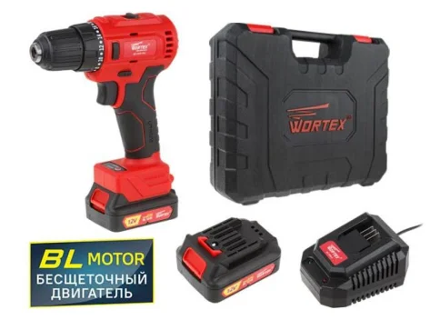 Дрель-шуруповерт аккум. WORTEX BD 1220-1 DLi в чем. 12В в Гомеле