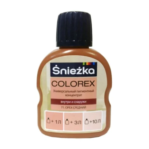 Краситель Colorex №71 орех средний 100 мл в Гомеле
