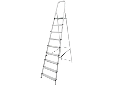Лестница-стремянка алюм. 195 см 9 ступ. 7,4 кг PRO STARTUL (ST9940-09) в Гомеле
