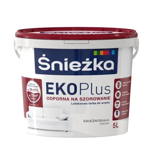 Краска акриловая  SNIEZKA EKO PLUS , 5л в Гомеле