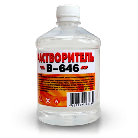 Купить растворитель 646 1л Вершина в Гомеле