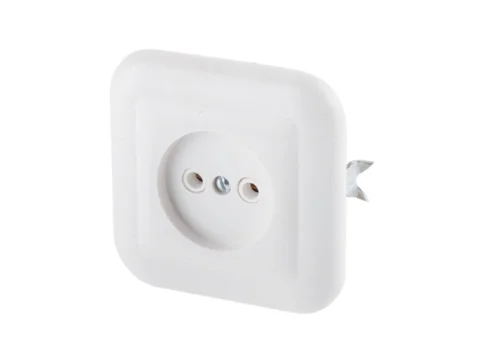 Розетка 1-ая (скрытая, б/з) белая, ЮПИТЕР Эконом (JP7411-05) в Гомеле