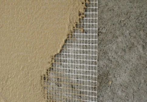 Стеклосетка фасадная  5х5мм 160г/м2, разрыв 2000, 1х50м, ОРАНЖЕВАЯ фото 3