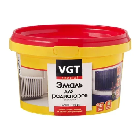 Эмаль для радиаторов VGT 500 мл в Гомеле