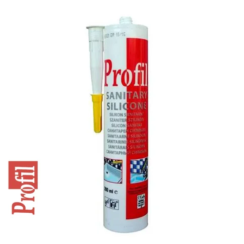 Герметик универсальный силиконовый белый Profil, 270 мл в Гомеле