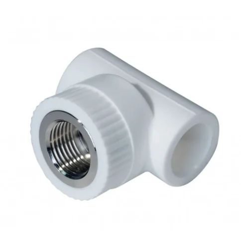 Купить тройник комбинированный ВР 20*1/2*20 полипропилен в Гомеле