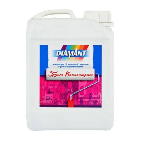 Грунтовка Diamant концентрат 1:4, канистра 10л/ 10,2кг в Гомеле