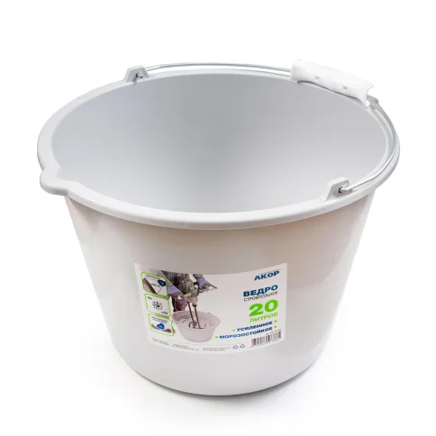 Ведро Мастер гибкое ударопрочное для сухих смесей 20л в Гомеле