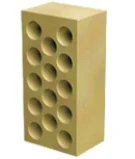 Кирпич силикатный лицевой желтый 150/35 фото 1