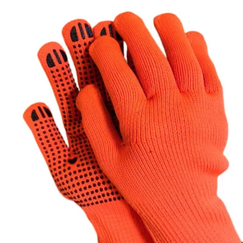 Перчатки из полиэстера с ПВХ покрытием "Точка" с ворсовым начесом (ЗИМА) в Гомеле