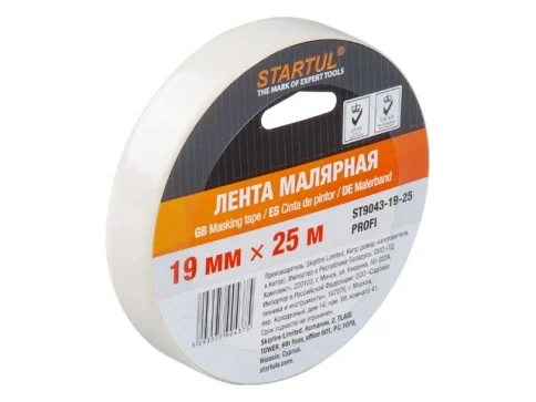 Лента малярная 19мм*25м STARTUL PROFI  в Гомеле