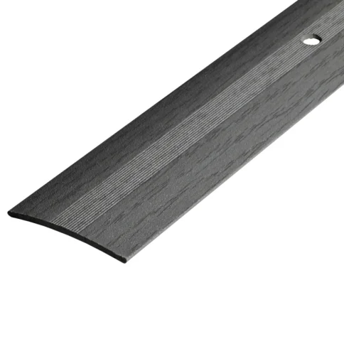 Порог алюминиевый А5-37мм - Ольха серая №102, 1,35м в ГОмеле