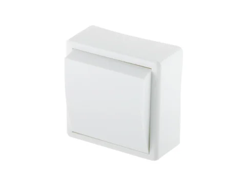 Выключатель 1клав. (открытый, до 6А) ЮПИТЕР (JР7421-01) в Гомеле