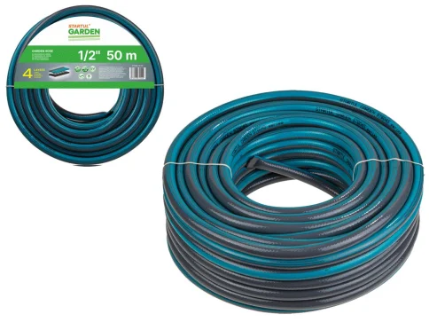 Шланг поливочный 1/2" 50м STARTUL GARDEN (ST6045-1/2-50) (4 слоя) в Гомеле